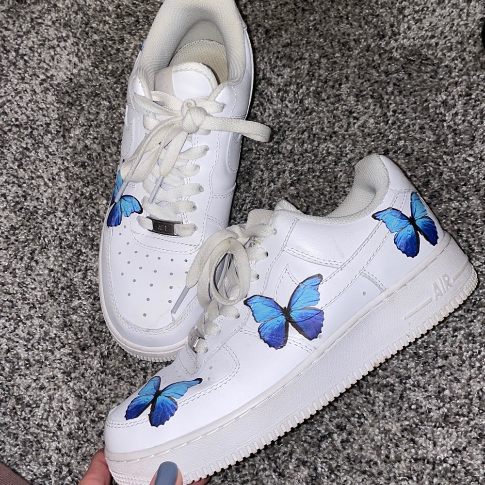 Nike Air Force One Butterfly Sneakers